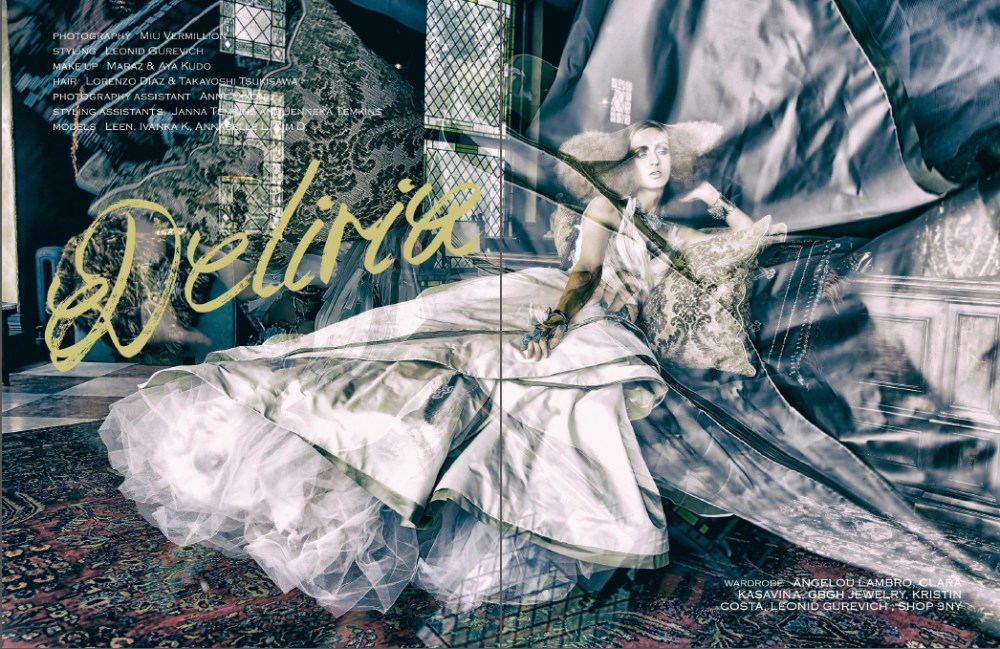 Miu Vermillion for OPPA UK Magazine, December 2014