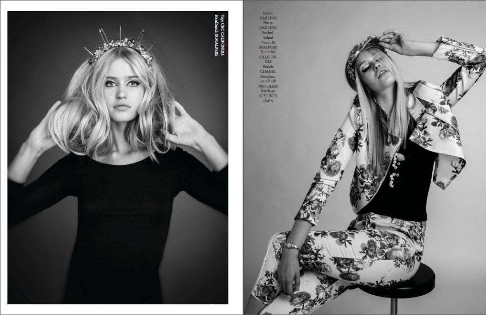 black and white dark fashion editorial by miu vermillion