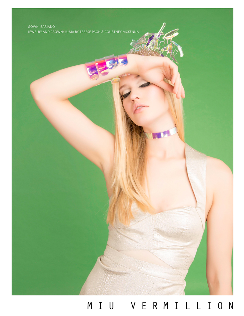 Miu Vermillion for ShuString Magazine Summer 2015 featuring Luma by Terese Pagh