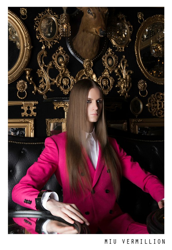 Miu Vermillion for Aether Magazine Issue 7 - Fashion Editorial