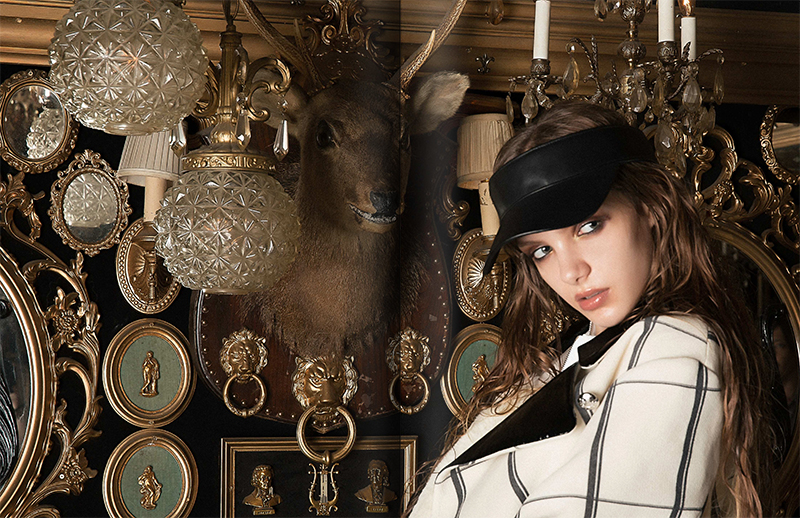 Miu Vermillion - Fashion editorial for Aether Magazine, feat. Klaudia Luczak