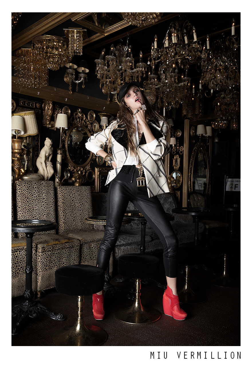 Miu Vermillion - Fashion editorial for Aether Magazine, feat. Klaudia Luczak