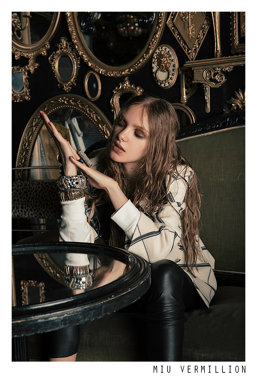 Miu Vermillion - Fashion editorial for Aether Magazine, feat. Klaudia Luczak