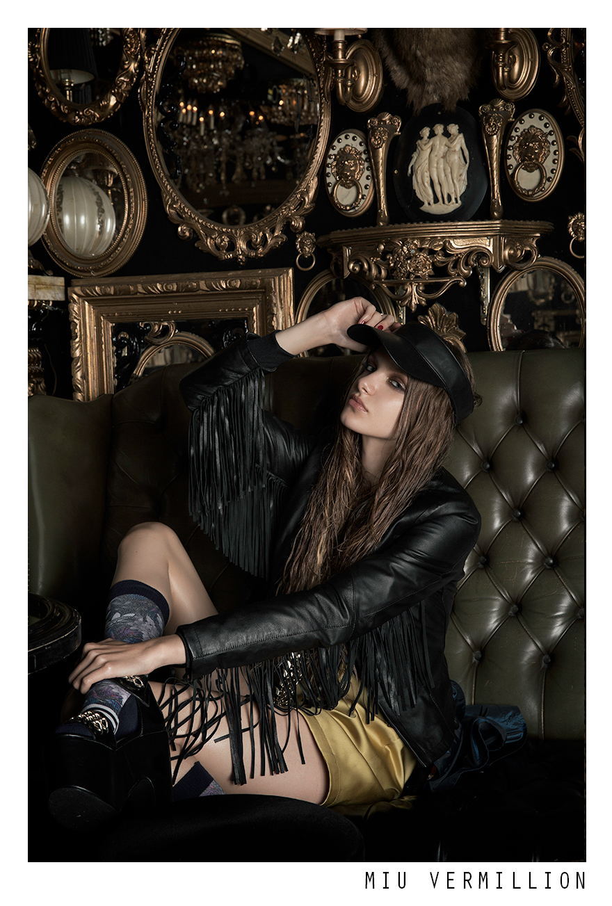 Miu Vermillion - Fashion editorial for Aether Magazine, feat. Klaudia Luczak