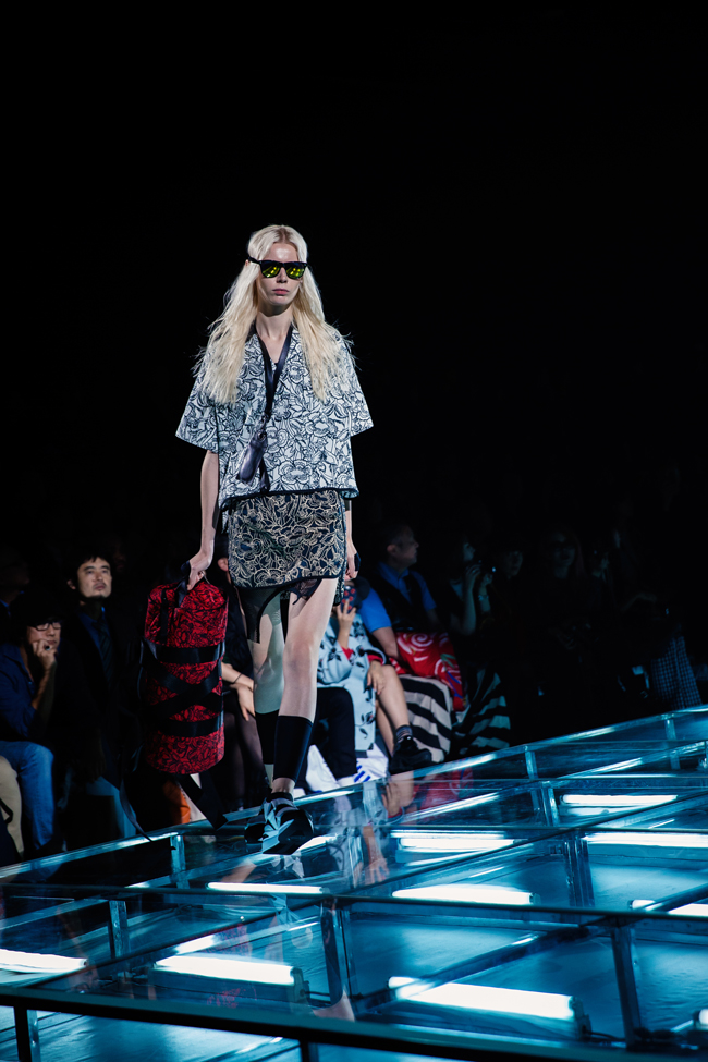 Tokyo Fashion Week SS 2016 - Onitsuka Tiger x Andrea Pompilio - Photographed by Miu Vermillion