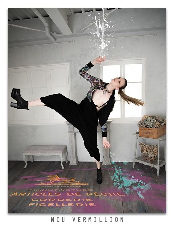 Miu Vermillion - Splash! - Fashion Editorial