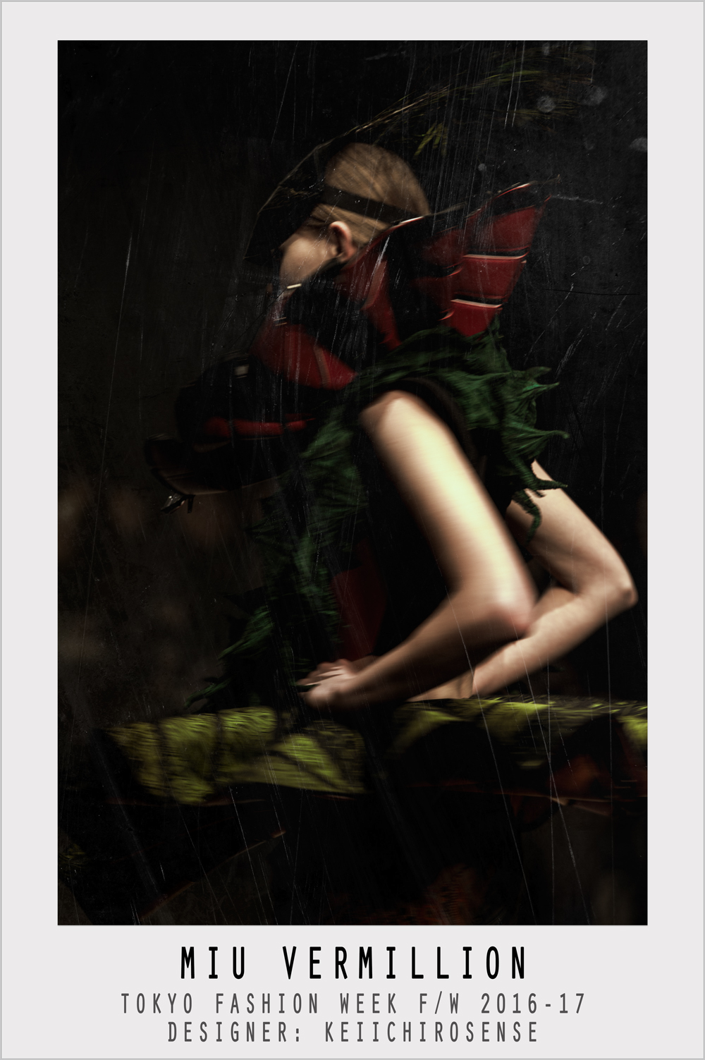 Miu Vermillion - Experimental Photography - Tokyo Fashion Week FW 2016-17 - Keiichirosense