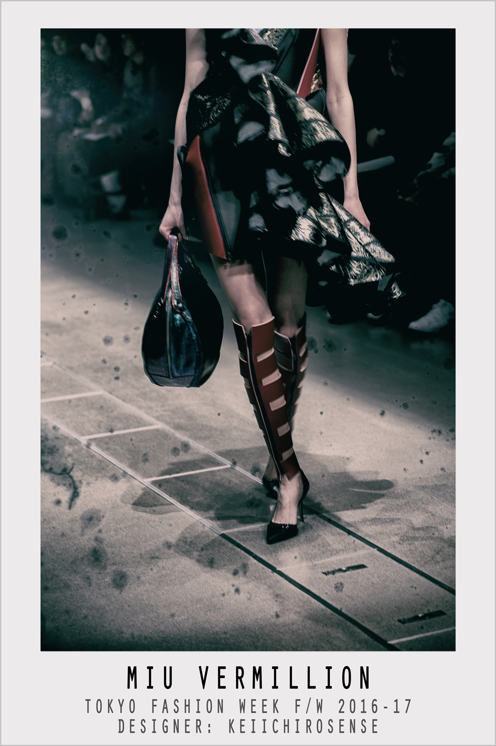 Miu Vermillion - Experimental Photography - Tokyo Fashion Week FW 2016-17 - Keiichirosense