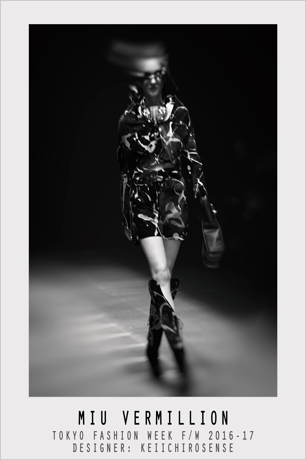 Miu Vermillion - Experimental Photography - Tokyo Fashion Week FW 2016-17 - Keiichirosense