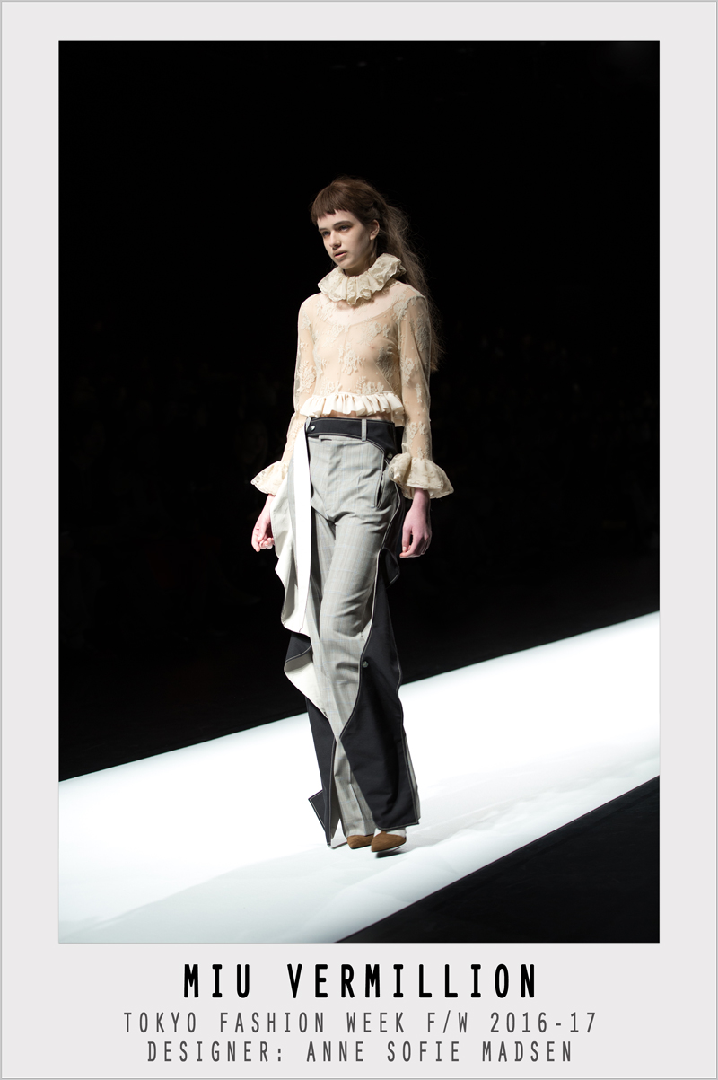 Anne Sofie Madsen | FW 2016-17 | Tokyo Fashion Week | photographer: Miu Vermillion