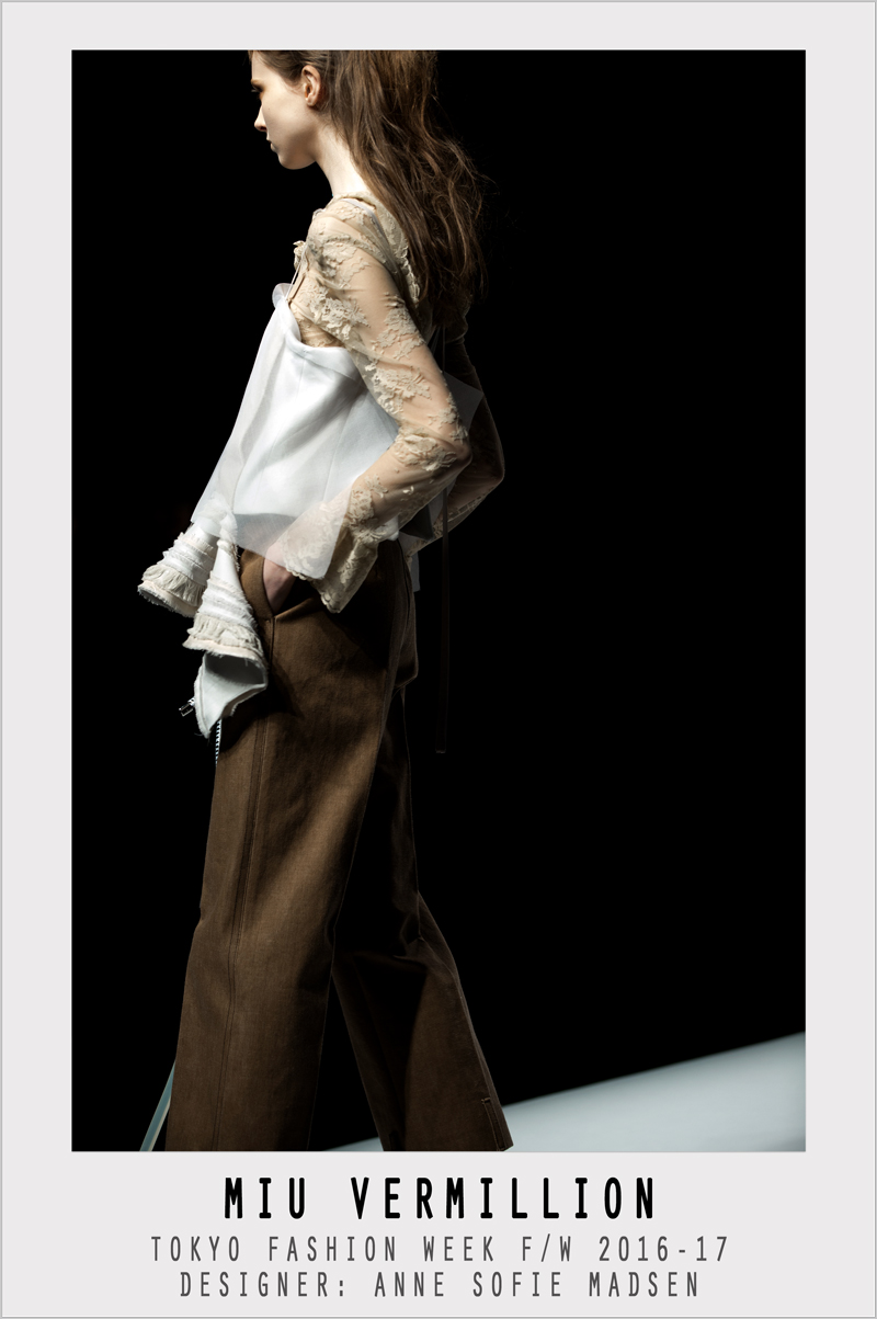Anne Sofie Madsen | FW 2016-17 | Tokyo Fashion Week | photographer: Miu Vermillion