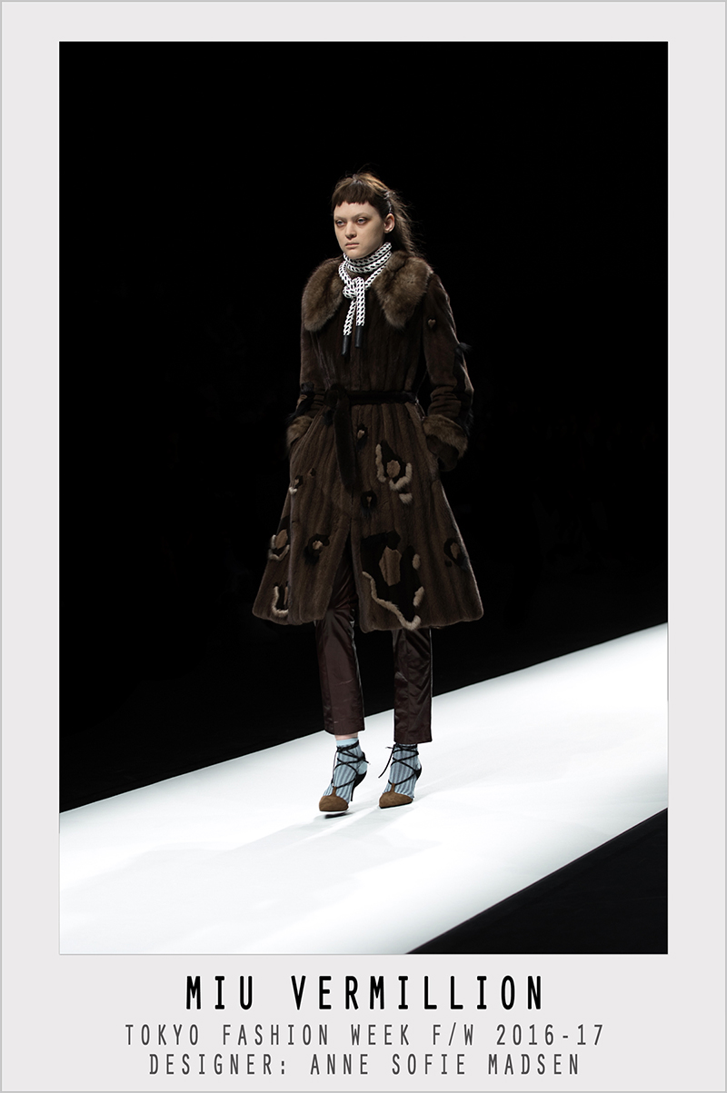 Anne Sofie Madsen | FW 2016-17 | Tokyo Fashion Week | photographer: Miu Vermillion
