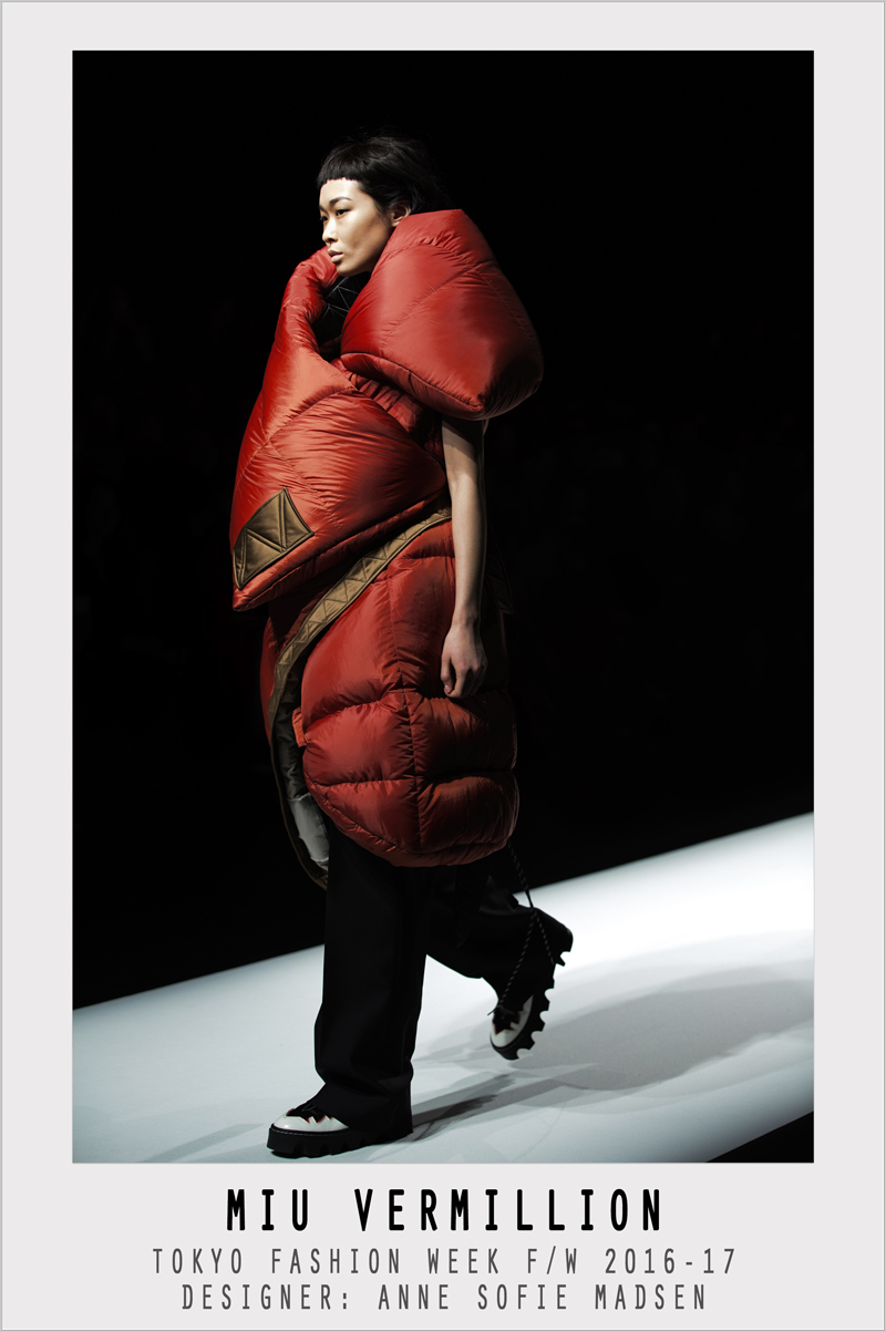 Anne Sofie Madsen | FW 2016-17 | Tokyo Fashion Week | photographer: Miu Vermillion