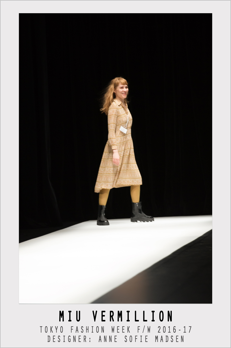 Anne Sofie Madsen | FW 2016-17 | Tokyo Fashion Week | photographer: Miu Vermillion