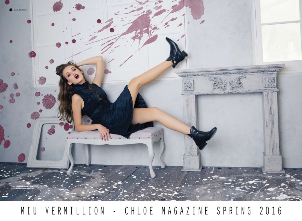Miu Vermillion for CHLOE MAGAZINE Spring 2016