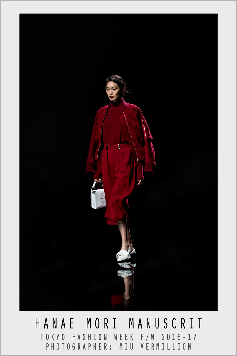 Hanae Mori Manuscrit | FW 2016-17 | Tokyo Fashion Week | photographer: Miu Vermillion