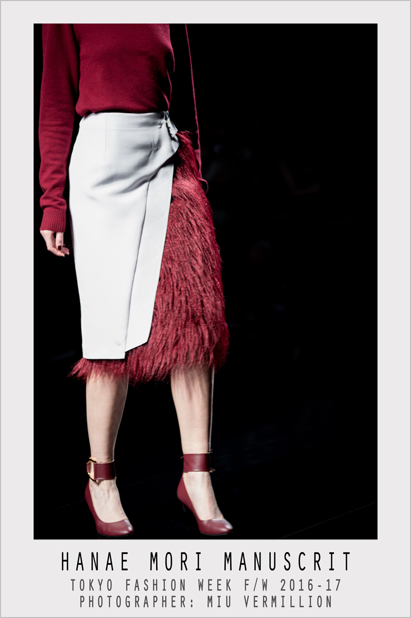 Hanae Mori Manuscrit | FW 2016-17 | Tokyo Fashion Week | photographer: Miu Vermillion