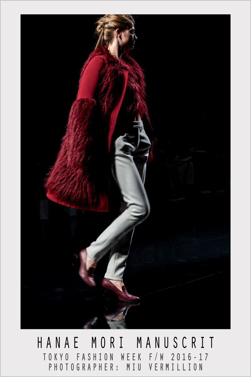 Hanae Mori Manuscrit | FW 2016-17 | Tokyo Fashion Week | photographer: Miu Vermillion