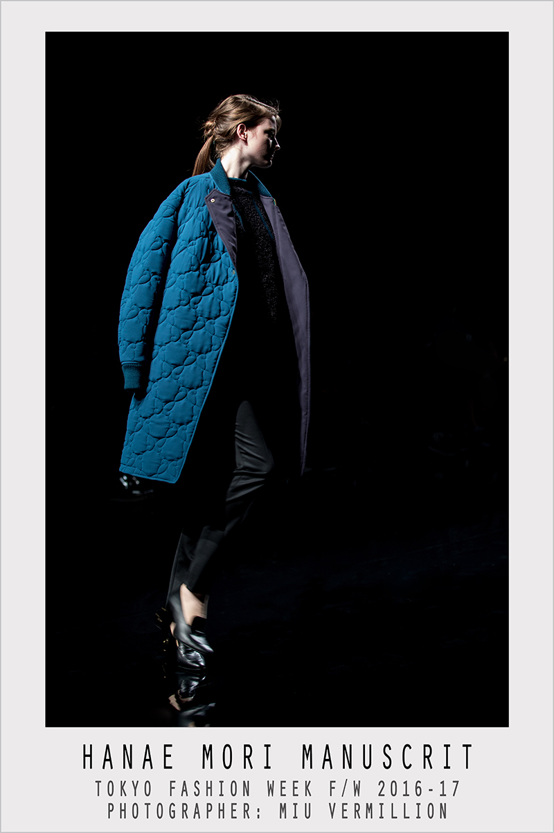 Hanae Mori Manuscrit | FW 2016-17 | Tokyo Fashion Week | photographer: Miu Vermillion