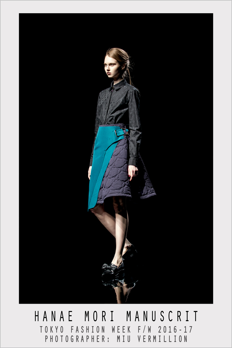 Hanae Mori Manuscrit | FW 2016-17 | Tokyo Fashion Week | photographer: Miu Vermillion