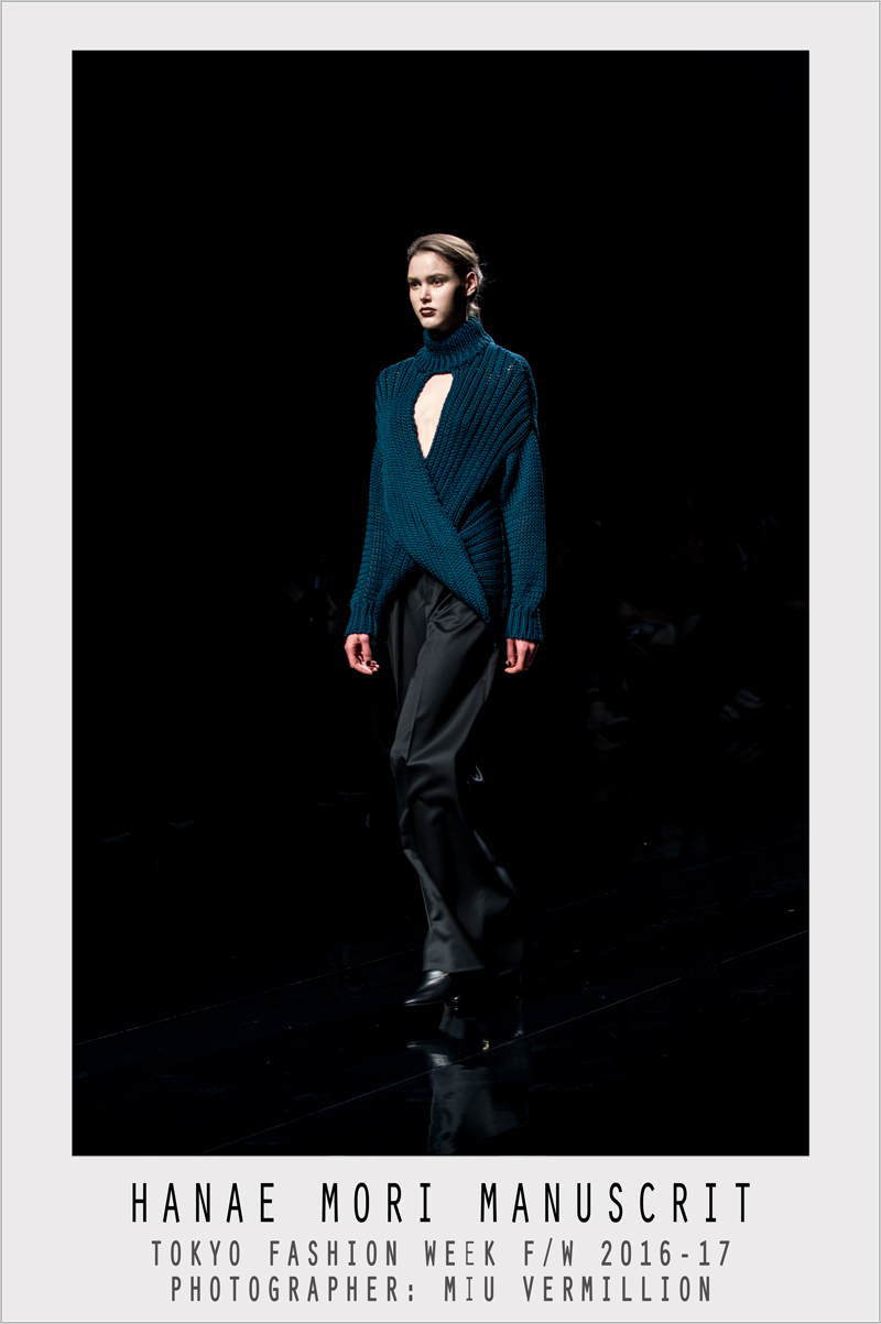 Hanae Mori Manuscrit | FW 2016-17 | Tokyo Fashion Week | photographer: Miu Vermillion