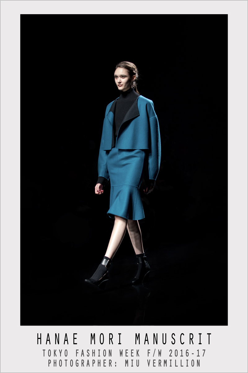 Hanae Mori Manuscrit | FW 2016-17 | Tokyo Fashion Week | photographer: Miu Vermillion