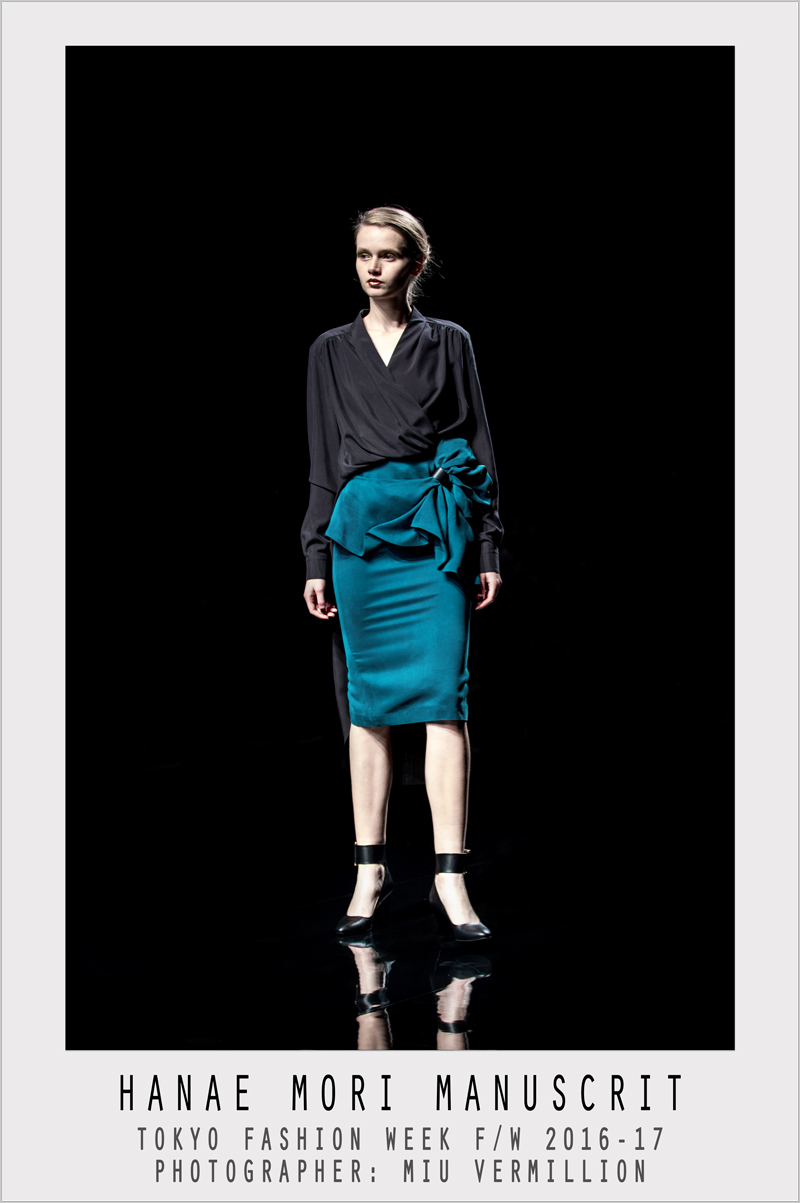 Hanae Mori Manuscrit | FW 2016-17 | Tokyo Fashion Week | photographer: Miu Vermillion
