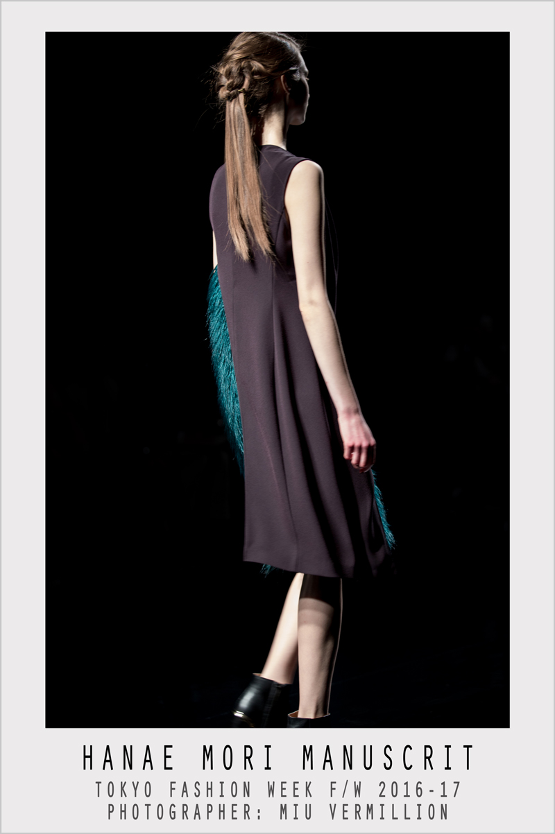 Hanae Mori Manuscrit | FW 2016-17 | Tokyo Fashion Week | photographer: Miu Vermillion