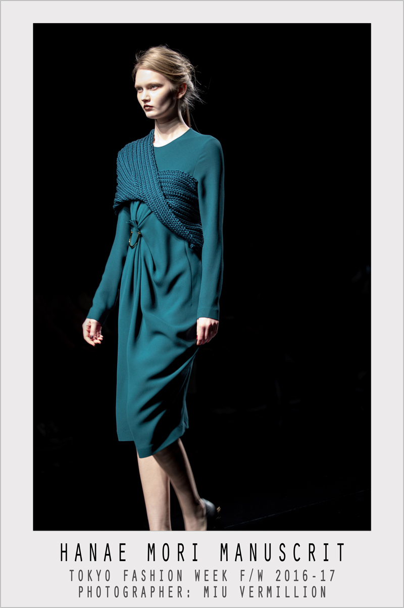 Hanae Mori Manuscrit | FW 2016-17 | Tokyo Fashion Week | photographer: Miu Vermillion