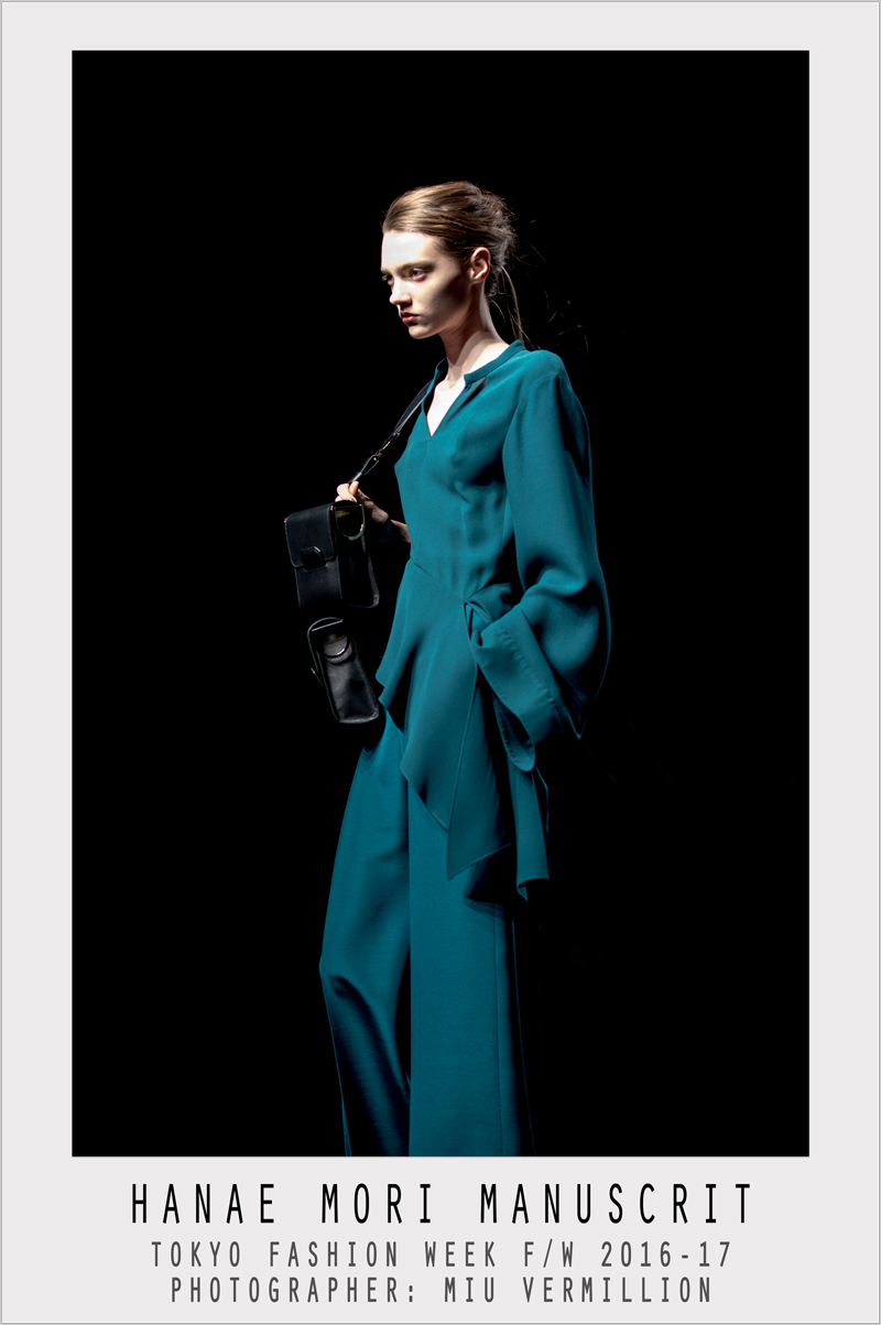 Hanae Mori Manuscrit | FW 2016-17 | Tokyo Fashion Week | photographer: Miu Vermillion