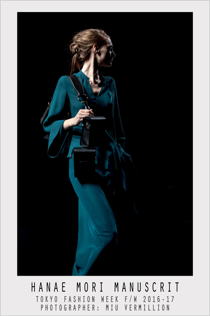 Hanae Mori Manuscrit | FW 2016-17 | Tokyo Fashion Week | photographer: Miu Vermillion