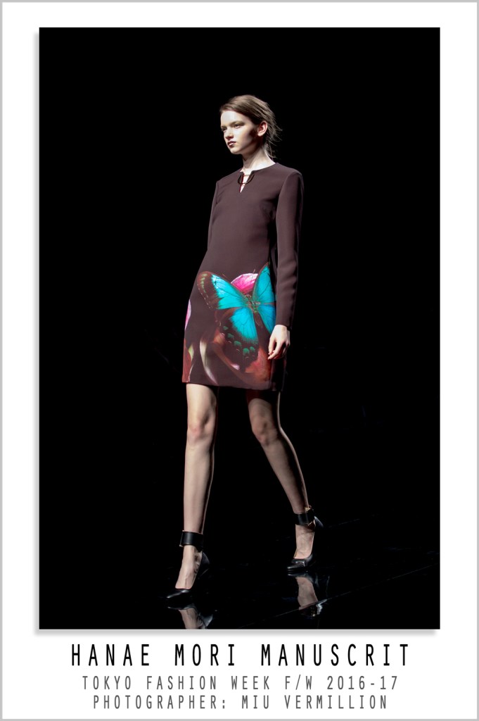 Hanae Mori Manuscrit | FW 2016-17 | Tokyo Fashion Week | photographer: Miu Vermillion
