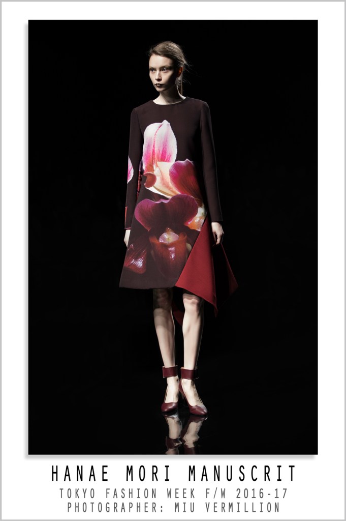 Hanae Mori Manuscrit | FW 2016-17 | Tokyo Fashion Week | photographer: Miu Vermillion
