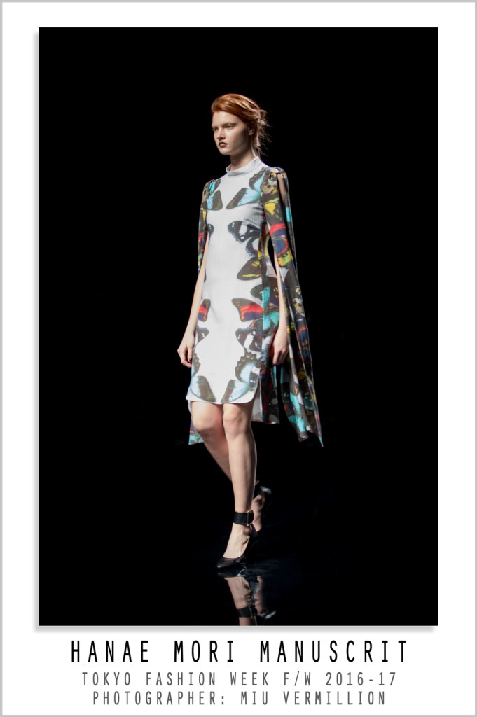Hanae Mori Manuscrit | FW 2016-17 | Tokyo Fashion Week | photographer: Miu Vermillion