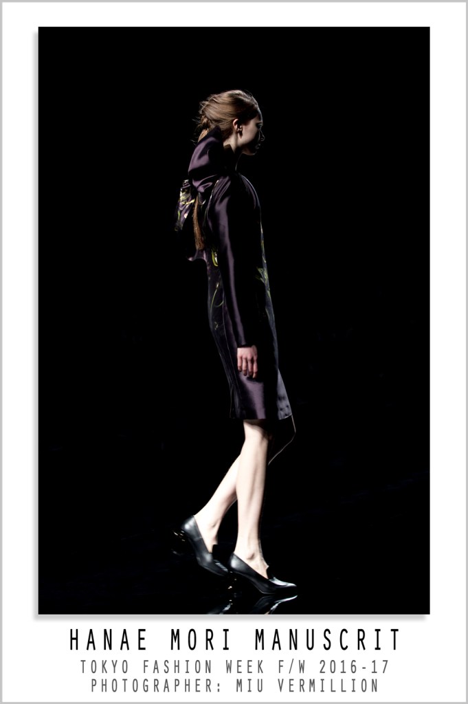 Hanae Mori Manuscrit | FW 2016-17 | Tokyo Fashion Week | photographer: Miu Vermillion