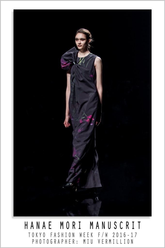 Hanae Mori Manuscrit | FW 2016-17 | Tokyo Fashion Week | photographer: Miu Vermillion
