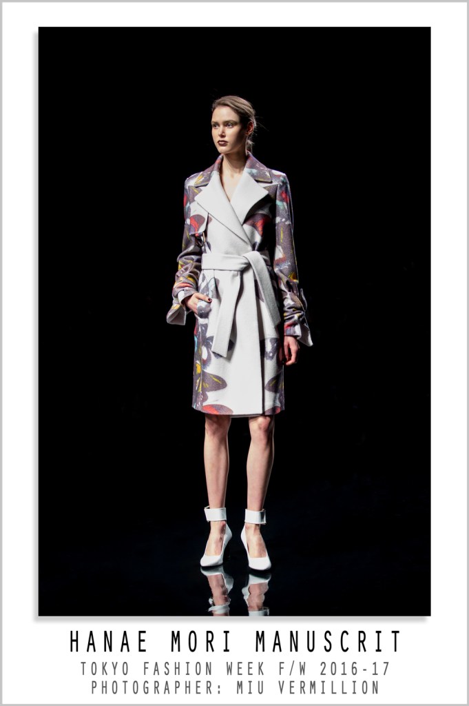 Hanae Mori Manuscrit | FW 2016-17 | Tokyo Fashion Week | photographer: Miu Vermillion
