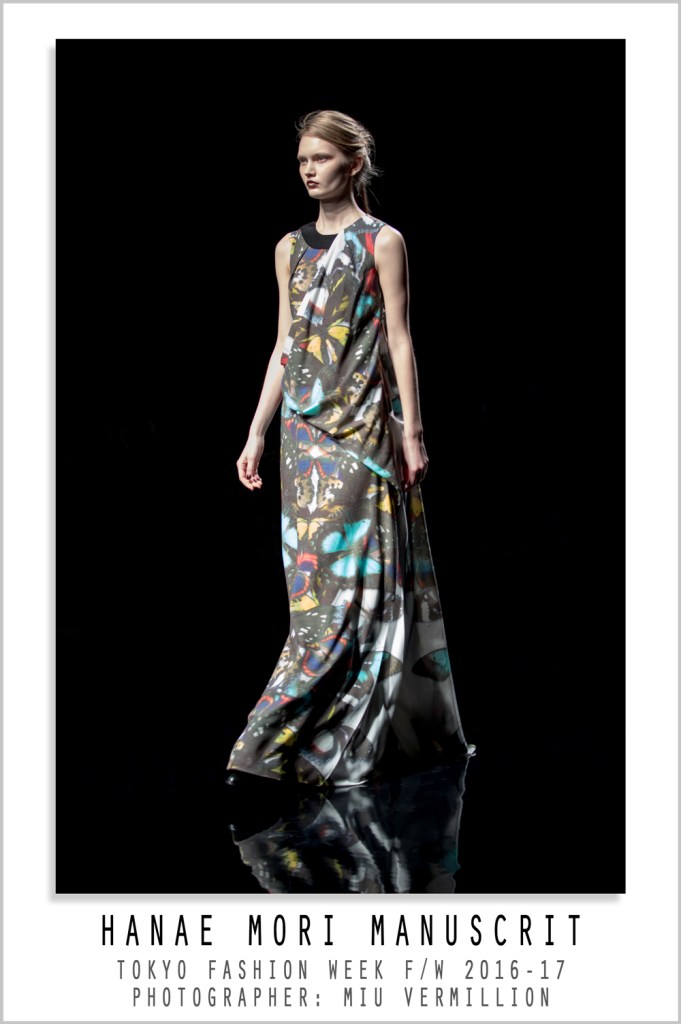Hanae Mori Manuscrit | FW 2016-17 | Tokyo Fashion Week | photographer: Miu Vermillion