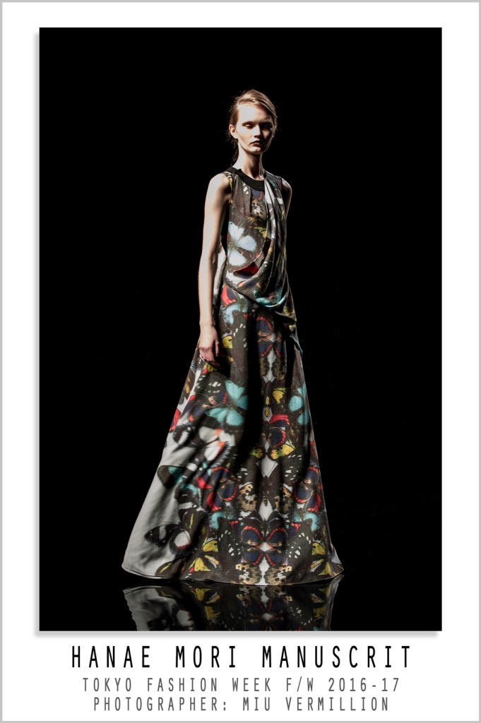 Hanae Mori Manuscrit | FW 2016-17 | Tokyo Fashion Week | photographer: Miu Vermillion