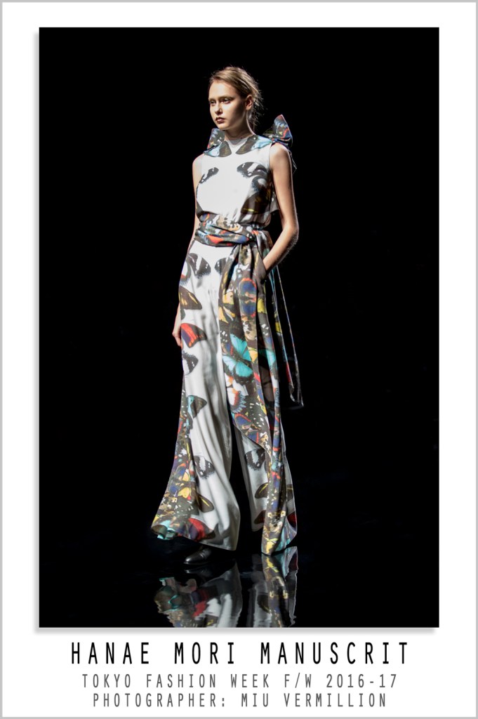 Hanae Mori Manuscrit | FW 2016-17 | Tokyo Fashion Week | photographer: Miu Vermillion