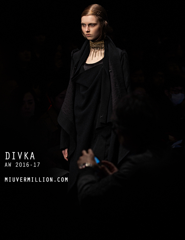 Divka| FW 2016-17 | Tokyo Fashion Week | photographer: Miu Vermillion