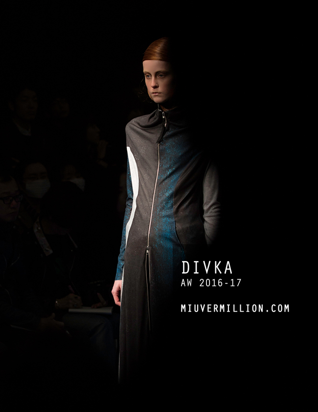 Divka| FW 2016-17 | Tokyo Fashion Week | photographer: Miu Vermillion