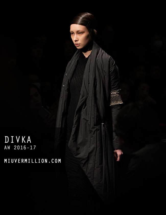 Divka| FW 2016-17 | Tokyo Fashion Week | photographer: Miu Vermillion