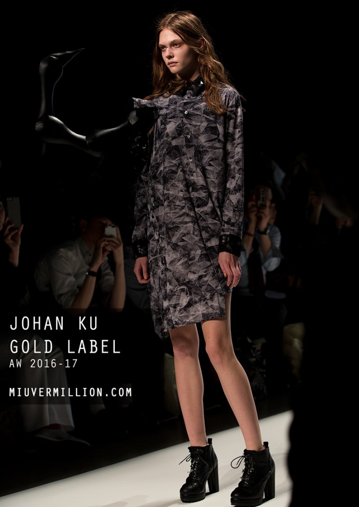 Johan Ku Gold Label| FW 2016-17 | Tokyo Fashion Week | photographer: Miu Vermillion