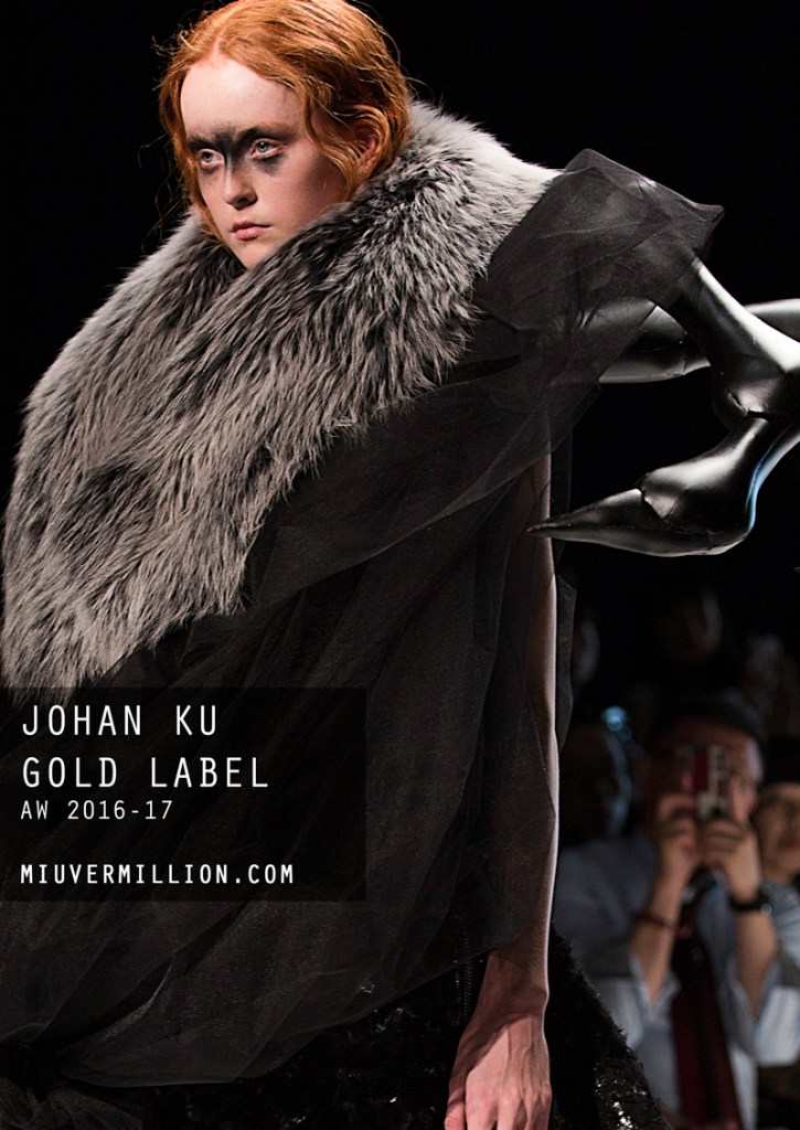 Johan Ku Gold Label| FW 2016-17 | Tokyo Fashion Week | photographer: Miu Vermillion