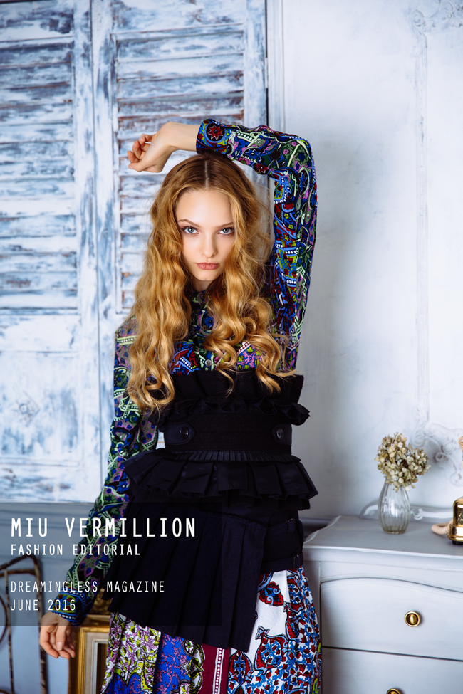 Dreamerie - Summer Fashion Editorial by Miu Vermillion | Kseniya Belskaya - Wilhelmina Models Tokyo Japan