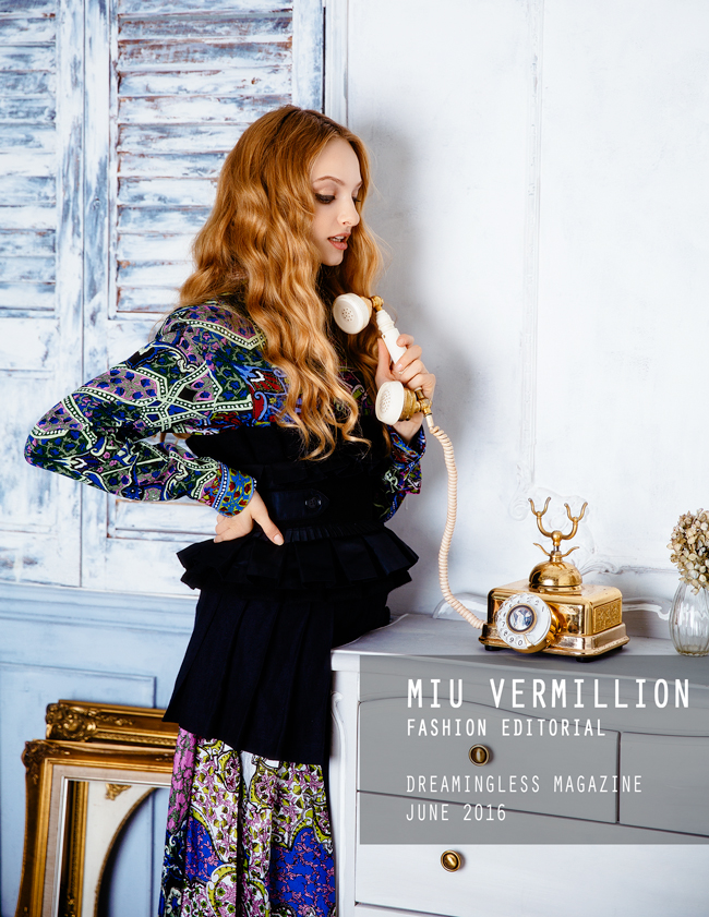 Dreamerie - Summer Fashion Editorial by Miu Vermillion | Kseniya Belskaya - Wilhelmina Models Tokyo Japan