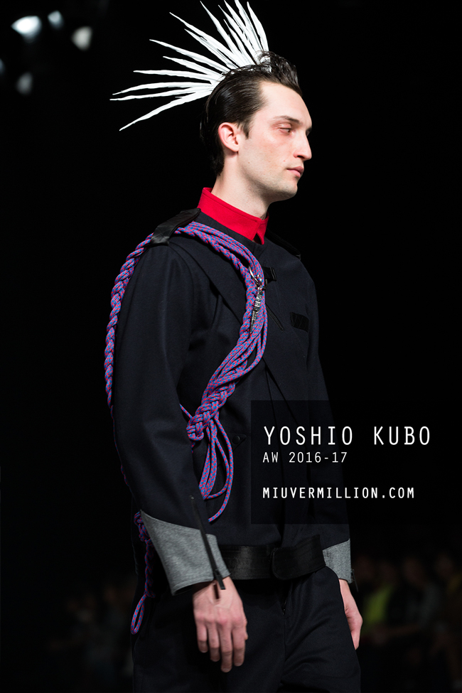 Yoshio Kubo | FW 2016-17 | Tokyo Fashion Week | photographer: Miu Vermillion
