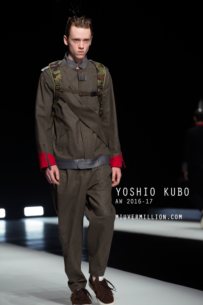Yoshio Kubo | FW 2016-17 | Tokyo Fashion Week | photographer: Miu Vermillion