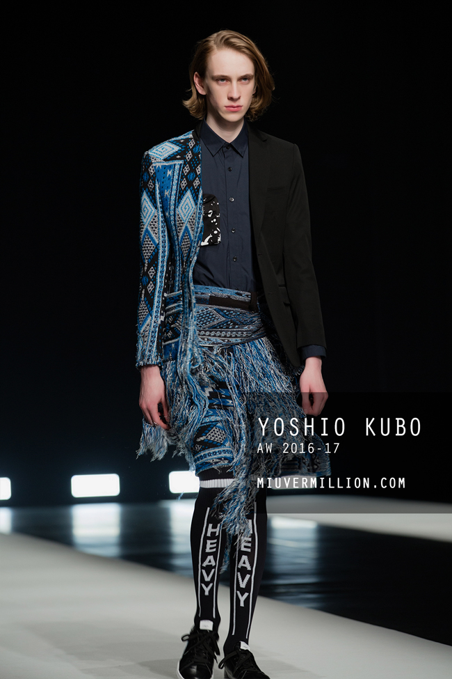 Yoshio Kubo | FW 2016-17 | Tokyo Fashion Week | photographer: Miu Vermillion